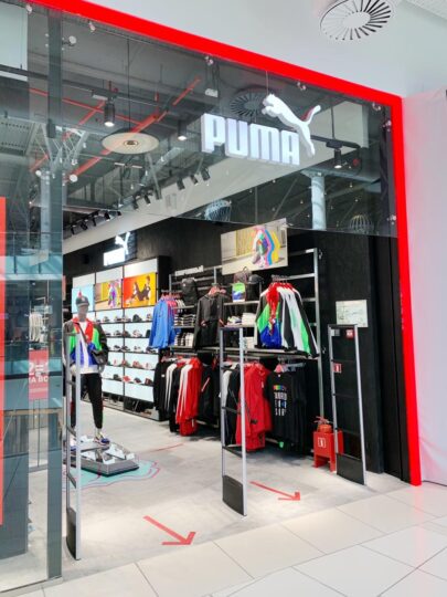 Новый магазин Puma